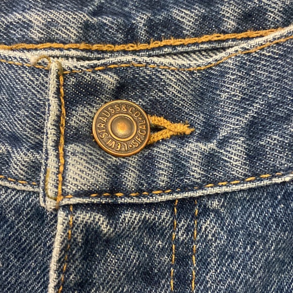 Vintage orange tag Levi jeans - Picture 2 of 5